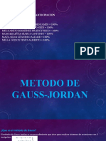 Taller #13 - Método de Gauss-Jordan