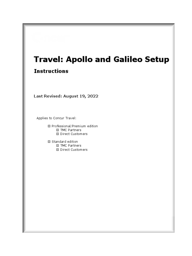 Apollogalileo setup instructions pdf