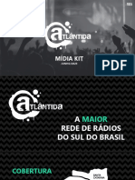 Mídia Kit - Rádio Atlântida - Junho 2023