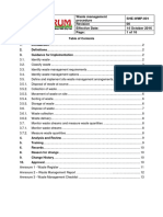 1138 - Waste Management Procedure - Recycling and Waste Management