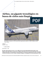 Airbus, Un Gigante Tecnológico en Busca de Cielos Más Limpios - Eleconomista - Es