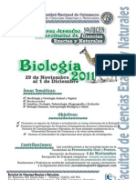 Afiche JUCEN Biologia 2011 Final