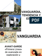 Vanguardia, Tendencia y Estilo Agosto 2013