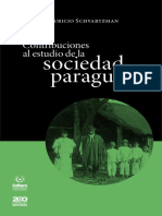 Contribuciones Al Estudio de La Sociedad Paraguaya de Mauricio Schvartzman