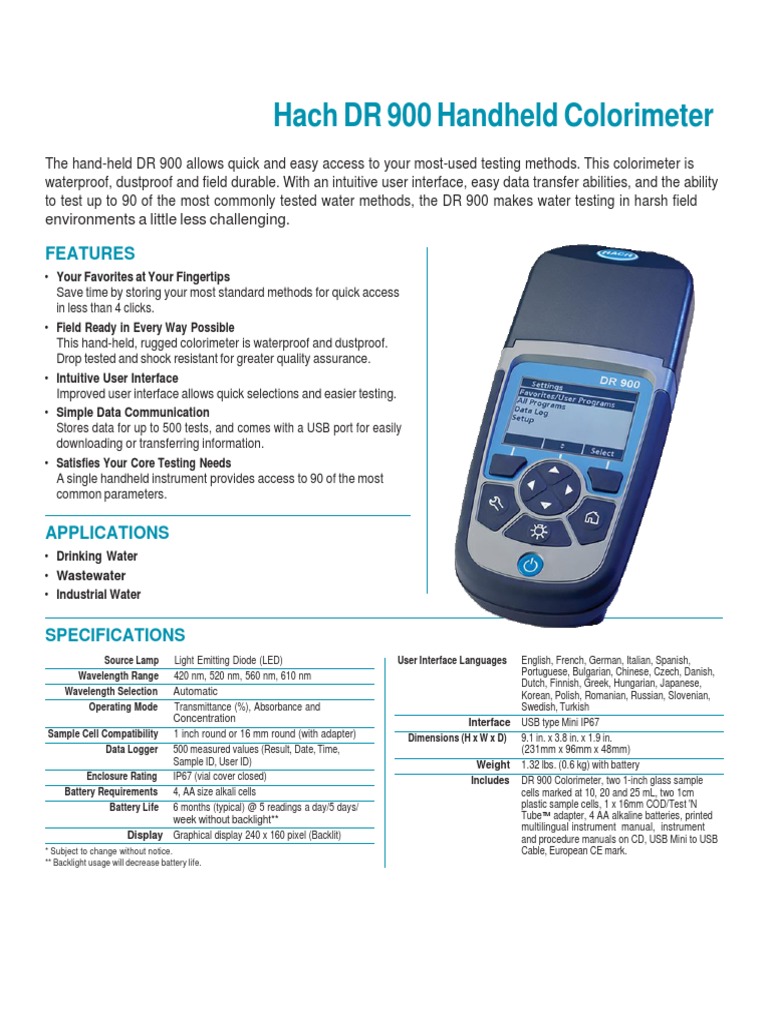 DR900 PDF