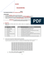 Evaluación Final - GC Jueves