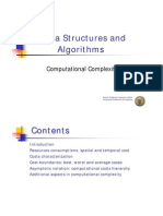 Data Structures and Algorithms: Computational Complexity