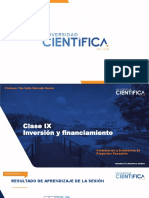 Clase IX Inversión