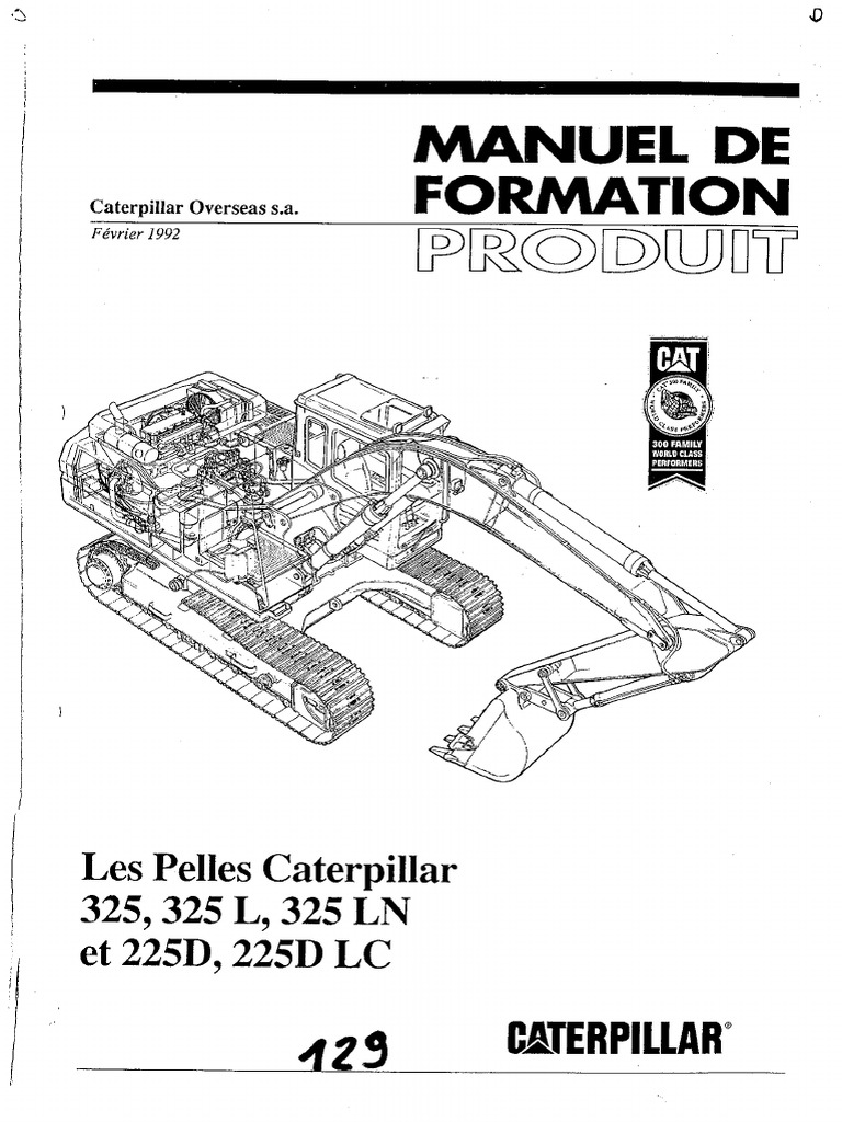 129 Pelles 325 325L 325LN 225D 225D LC Formation Produit | PDF