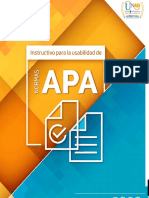 Instructivo Normas APA 7 Ed. Actualizado