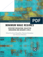 (Routledge Research in Comparative Politics) Irene Dingeldey, Damian Grimshaw, Thorsten Schulten - Minimum Wage Regimes_ Statutory Regulation, Collective Bargaining and Adequate Levels-Routledge (2021