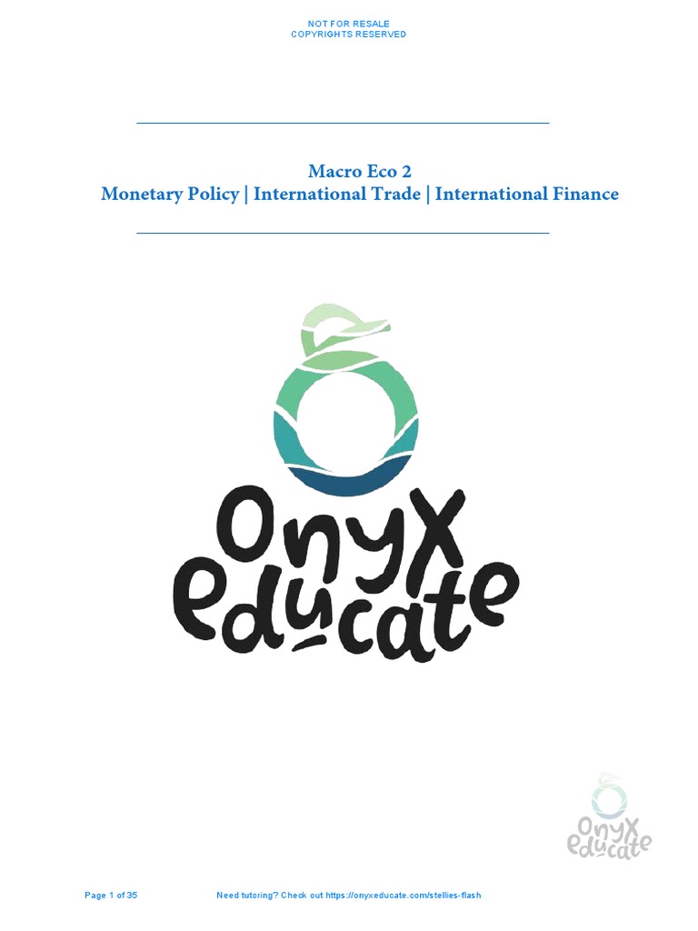 Onyx Eco244 Full Notes 71khqv | PDF