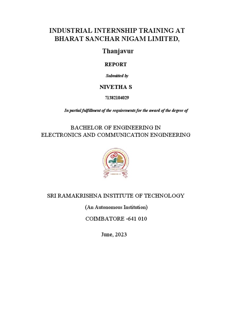 Nivi Report PDF Programmable Logic Controller Electric Motor