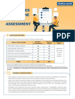 Guidelines For Online Aptitude Assessment