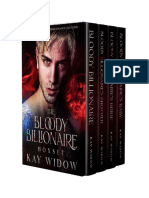 The Bloody Billionaire Boxset - Kay Widow
