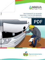 Procedimientos de Seguridad Industrial y Protección Ambiental para Las Empresas de Transporte y Recolección de Lodos Fecales Domiciliarios ETRL