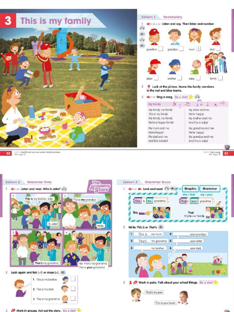 Pupil's book Unit 3 | PDF