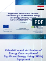 Support The Technical and Financial Sustainability of The Renewable Energy and Energy Efficiency Sectors Europeaid/138795/Dh/Ser/Eg