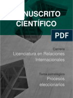 Procesos Eleccionarios