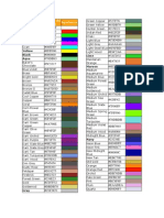 Codigo de Colores HTML