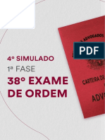 3 Gabarito 4o Simulado OAB Exame XXXVIII