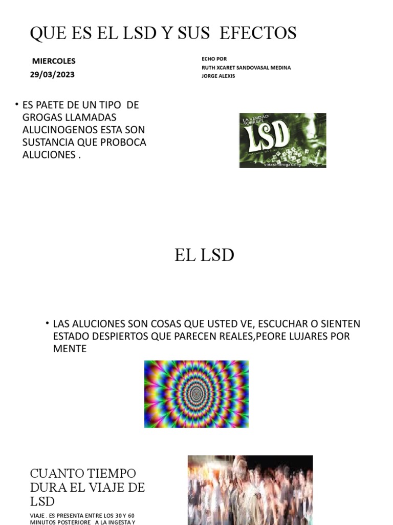 Que Es El LSD | PDF | Relaciones personales, crianza y desarrollo ...