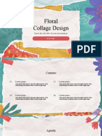 Floral Collage Design - PPTMON