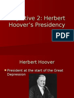 Unit 1_Objective 2_Hoover's Presidency