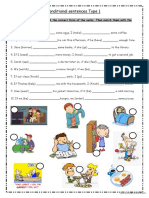 Conditional sentences type 1