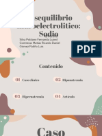 Desequilibrio Hidroelectrolitico Sodio