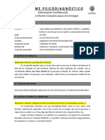 Formato Completo - Psicodiagnóstico UAH 