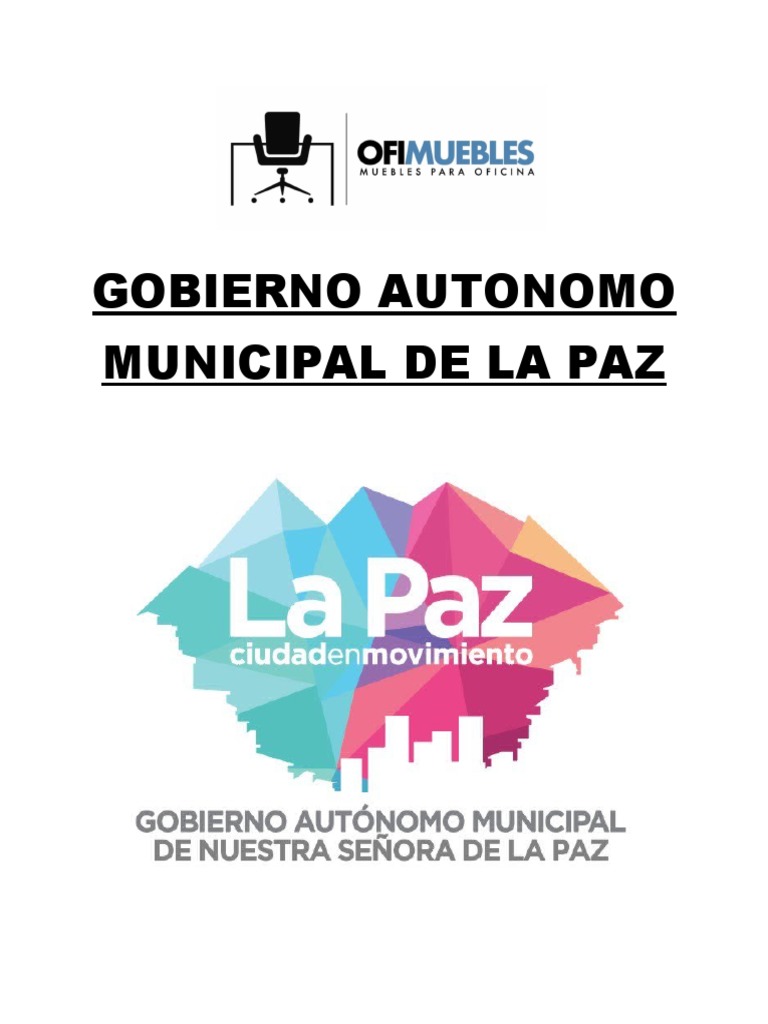 Gobierno Autonomo Municipal de La Paz | PDF