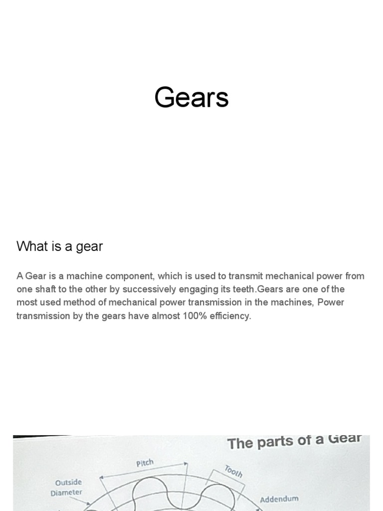 Gears For Robotics2 PDF