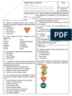 Prova de Admissão em Lenço - Regional