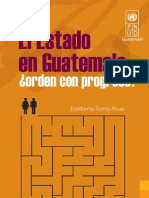 El Estado en Guatemala Orden Con Progreso