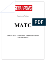MATC (Manutenção Aplicada em Tornos Mecânicos Convencionais)