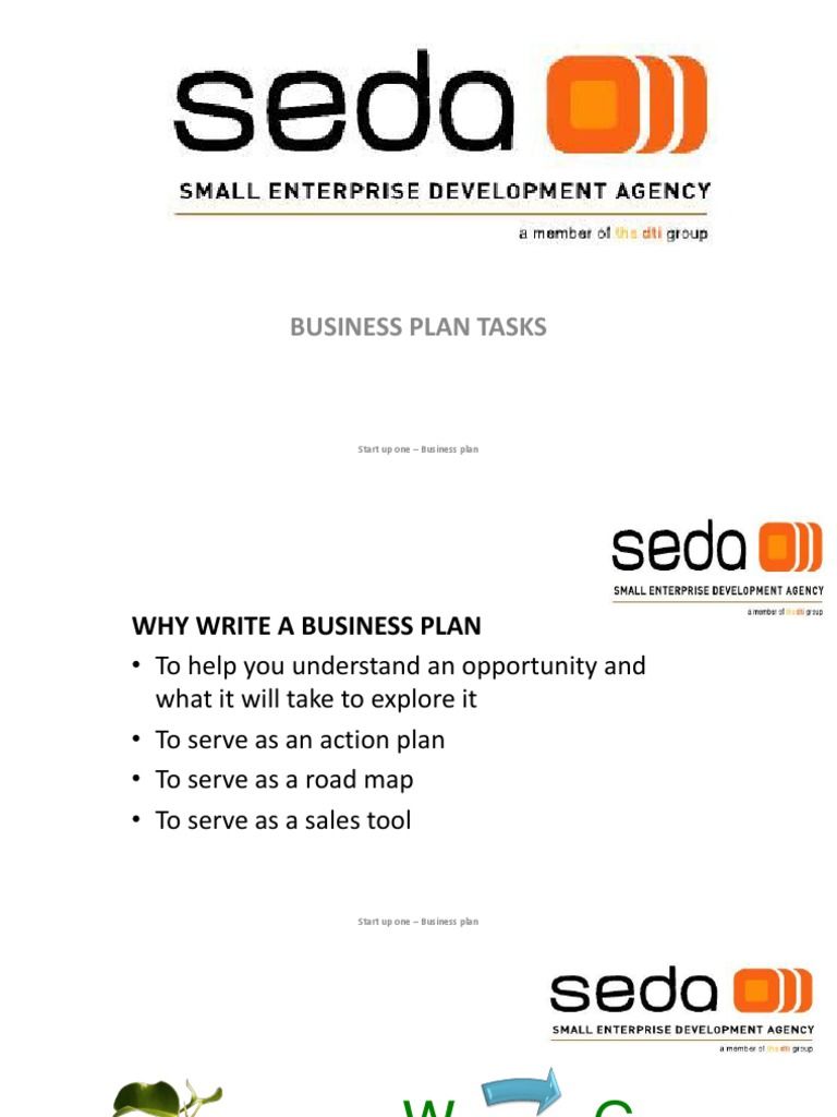 seda business plan template