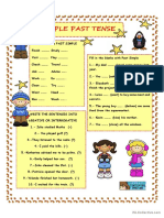 Simple Past Tense - Regular Verbs