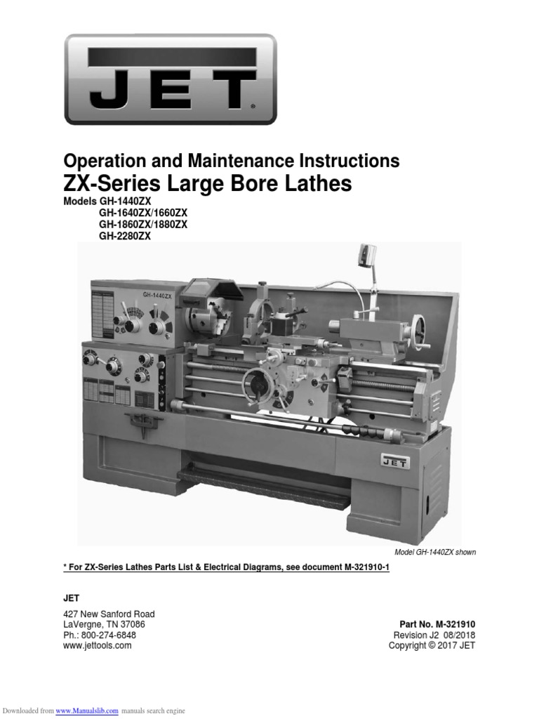 JET Lathe PDF
