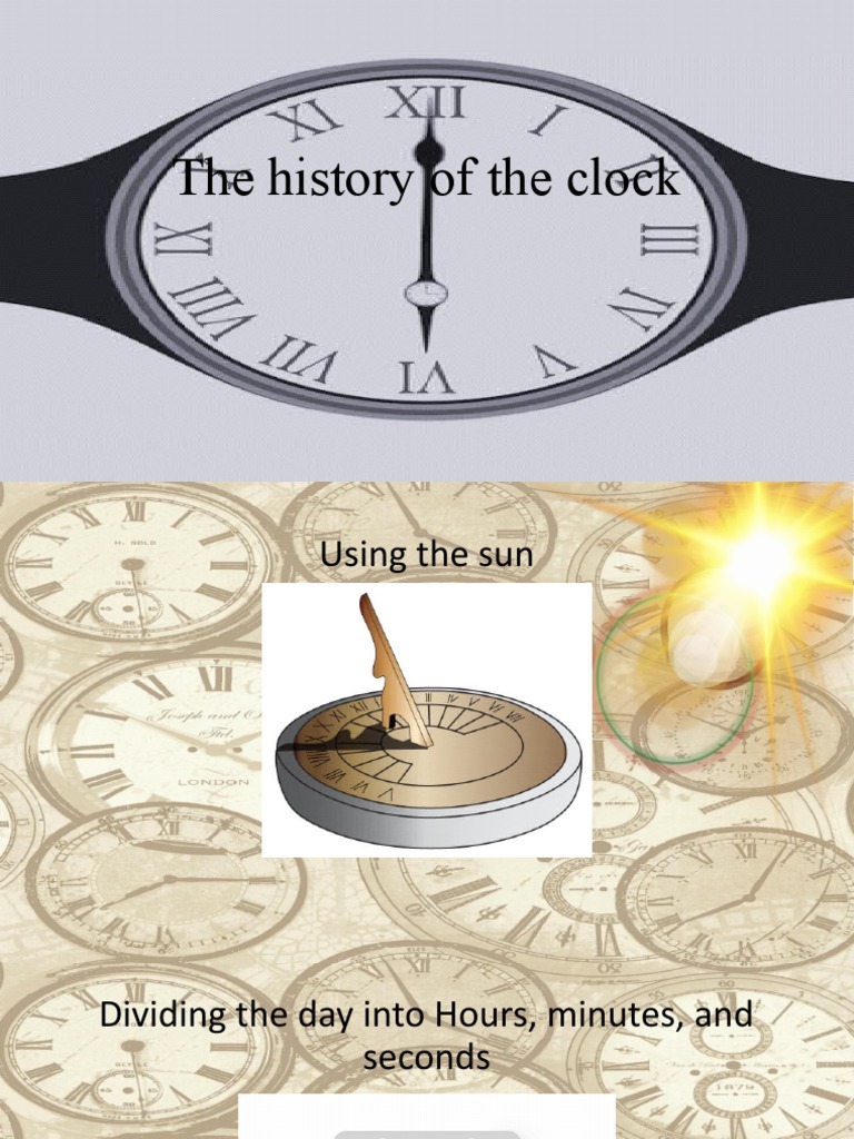 The History of the Clock PDF