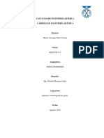 Informe Cromatografia de Gases