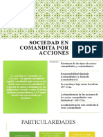 Sociedad en Comandita Por Acciones y Regimen de CV