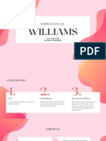 Ejercicios de Williams