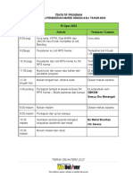 Tentatif & JK Urusetia