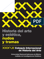 2019 - Historia del Arte y Estética, nudos y tramas XXXIX Coloquio Internacional de Historia del Arte - Medina et al