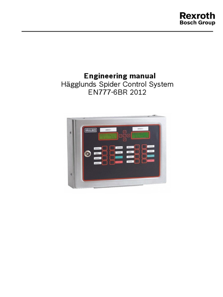 Hägglunds Spider II Control Manual | PDF