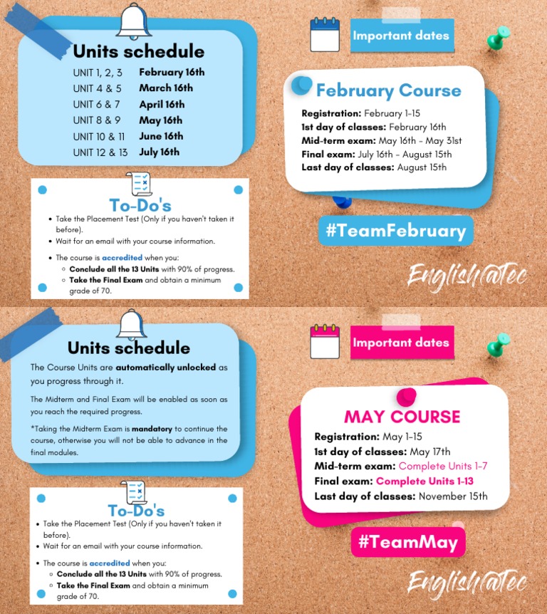 Calendar English | PDF