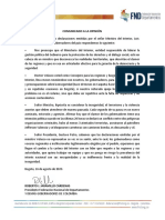 Federación de Departamentos sobre Mininterior