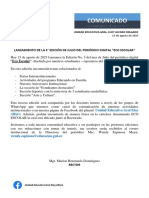 Periodico Eco Escolar - Edicion Julio 2023