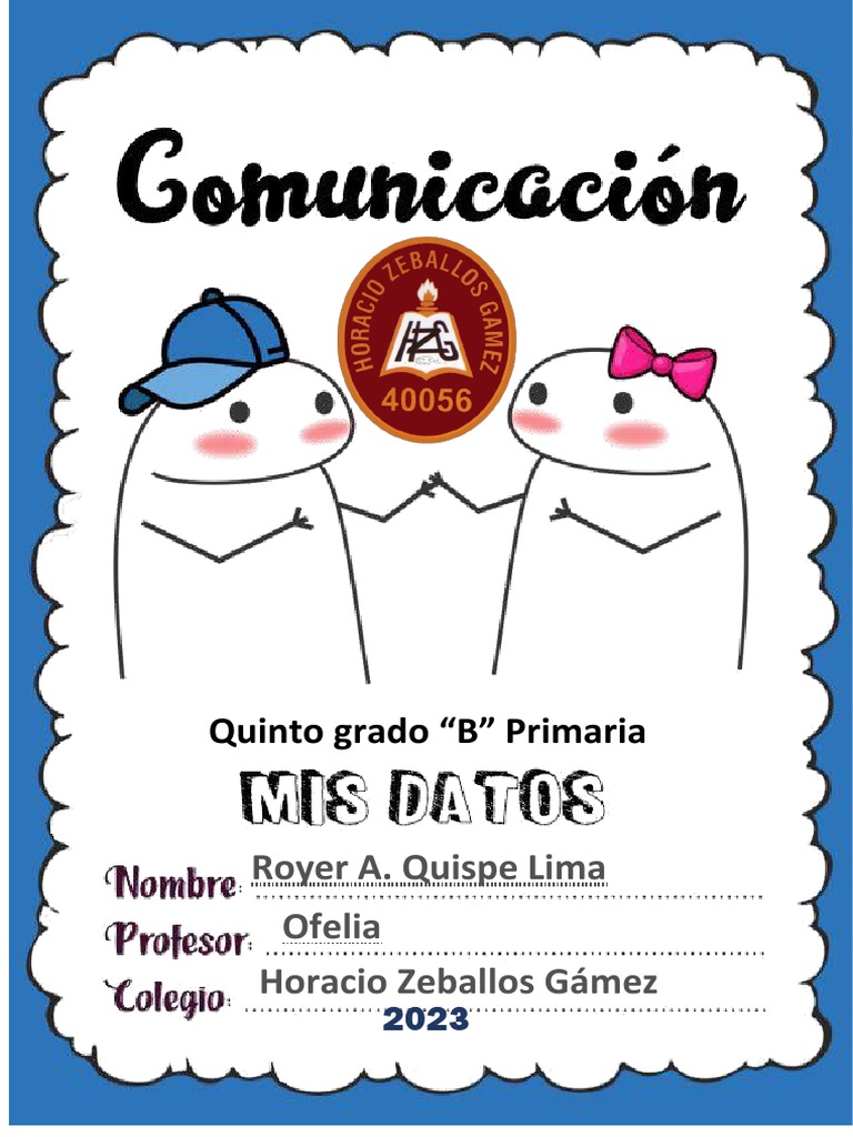 Caratula de Comunicacion en Word | PDF